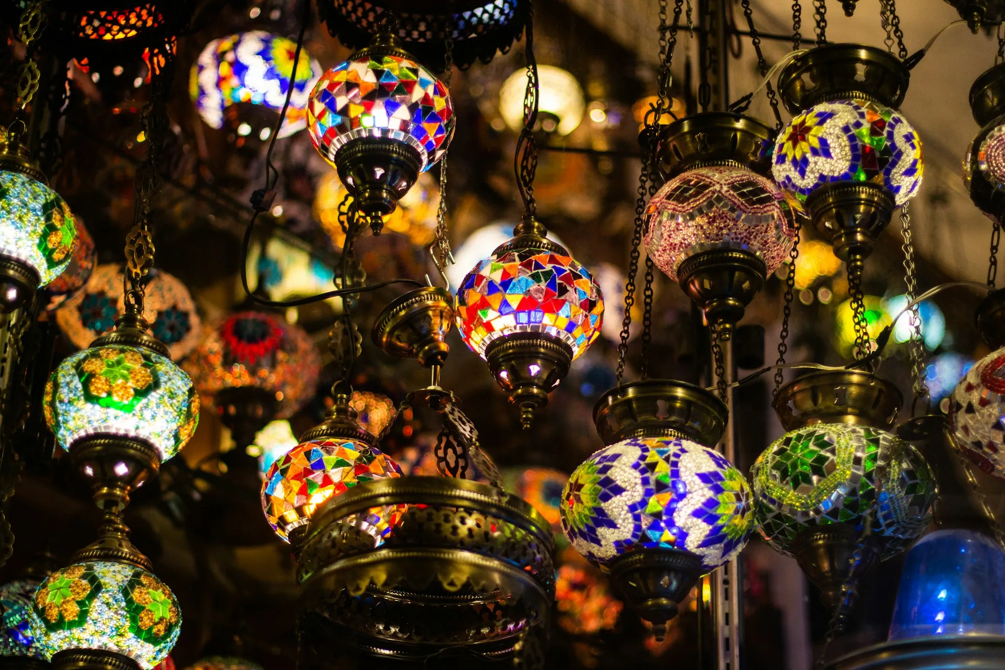 TURKEY MOSAIC LAMP